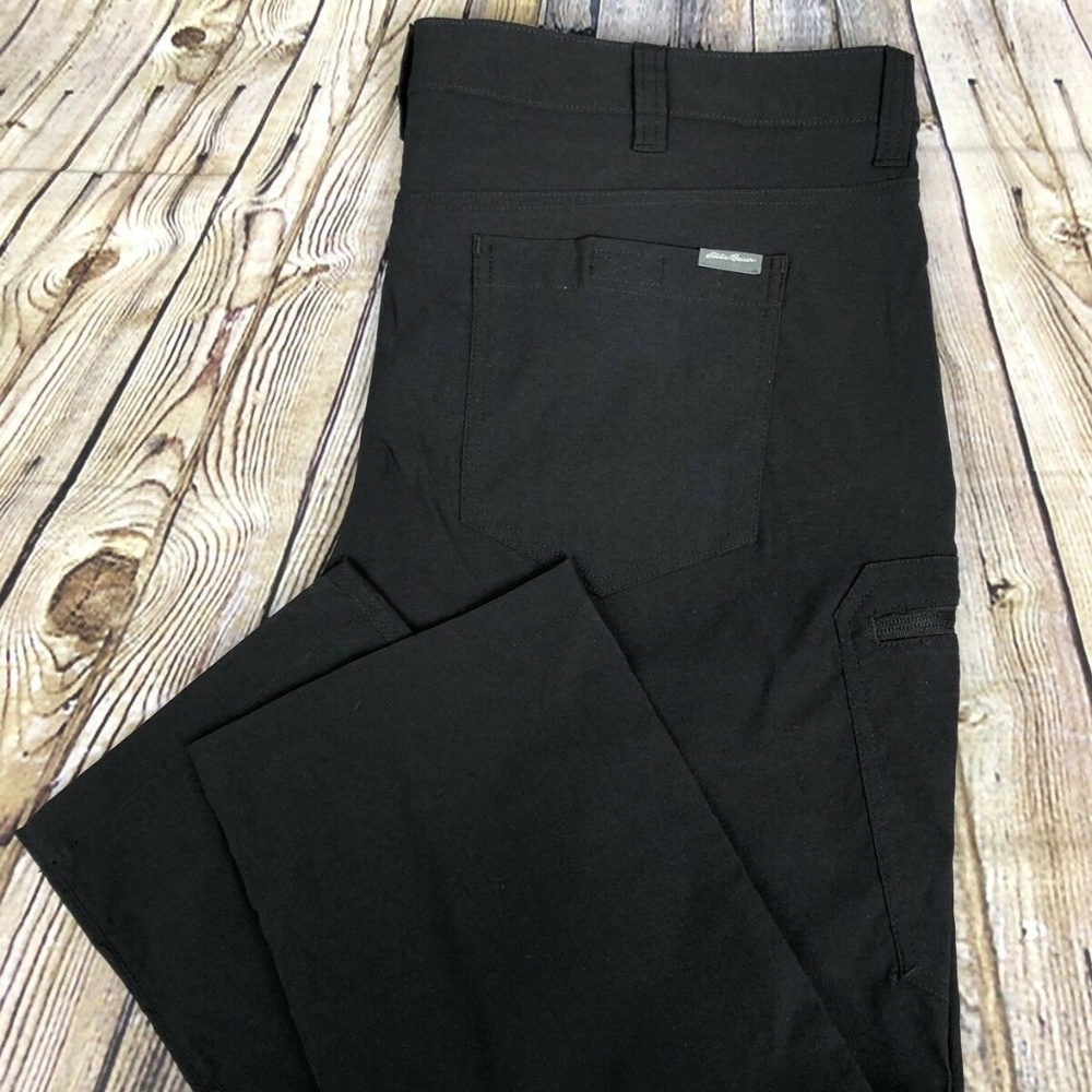 Eddie Bauer Black Outdoor Cargo Pants Men's 40x30